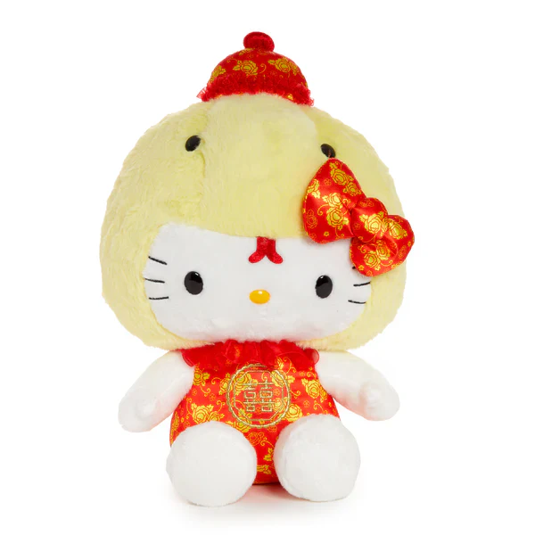 Hello Kitty Lunar New Year Yellow Snake Plush