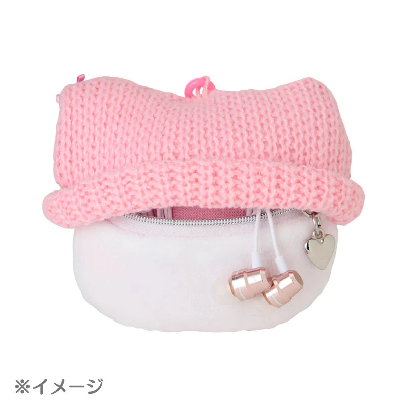 My Melody Cozy Cap Mascot Clip Pouch - Image 4