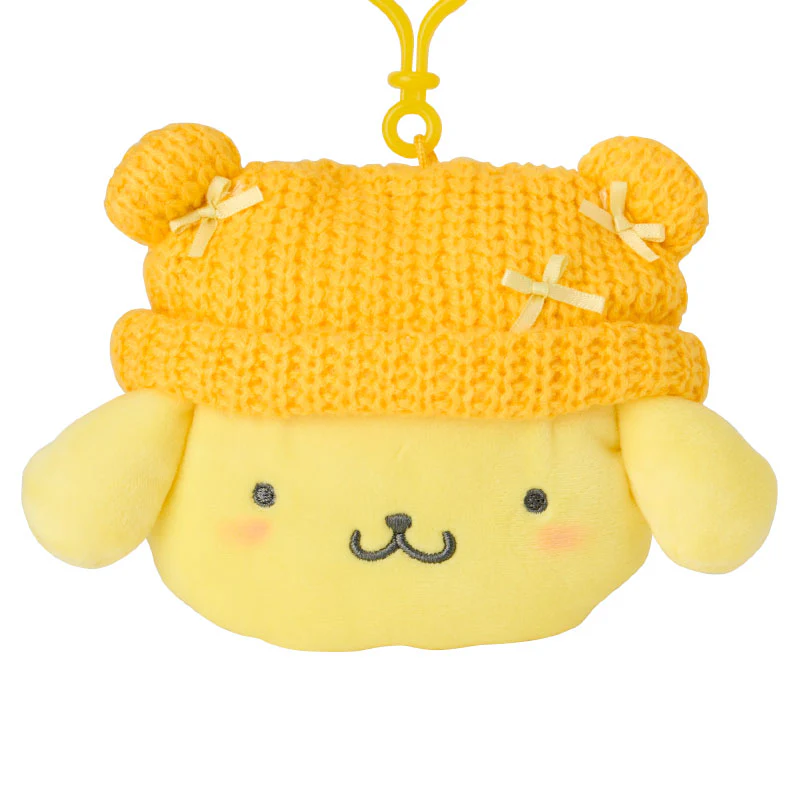 Pompompurin Cozy Cap Mascot Clip Pouch - Image 2