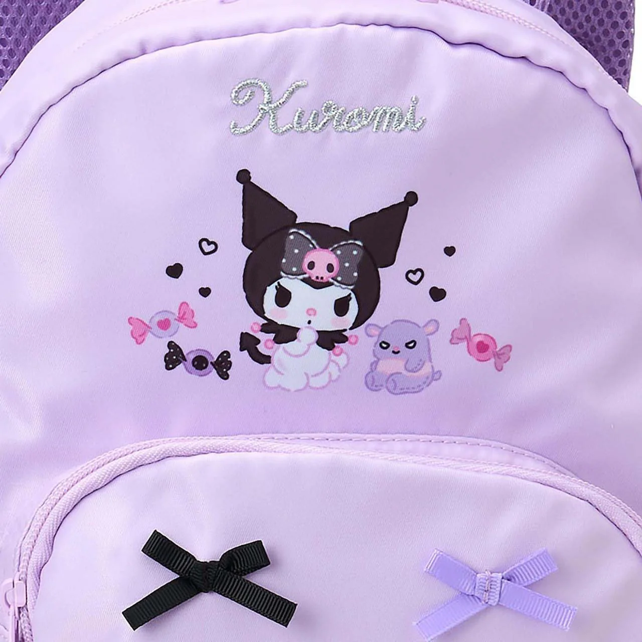 Kuromi Small Ribbon Backpack - Image 4