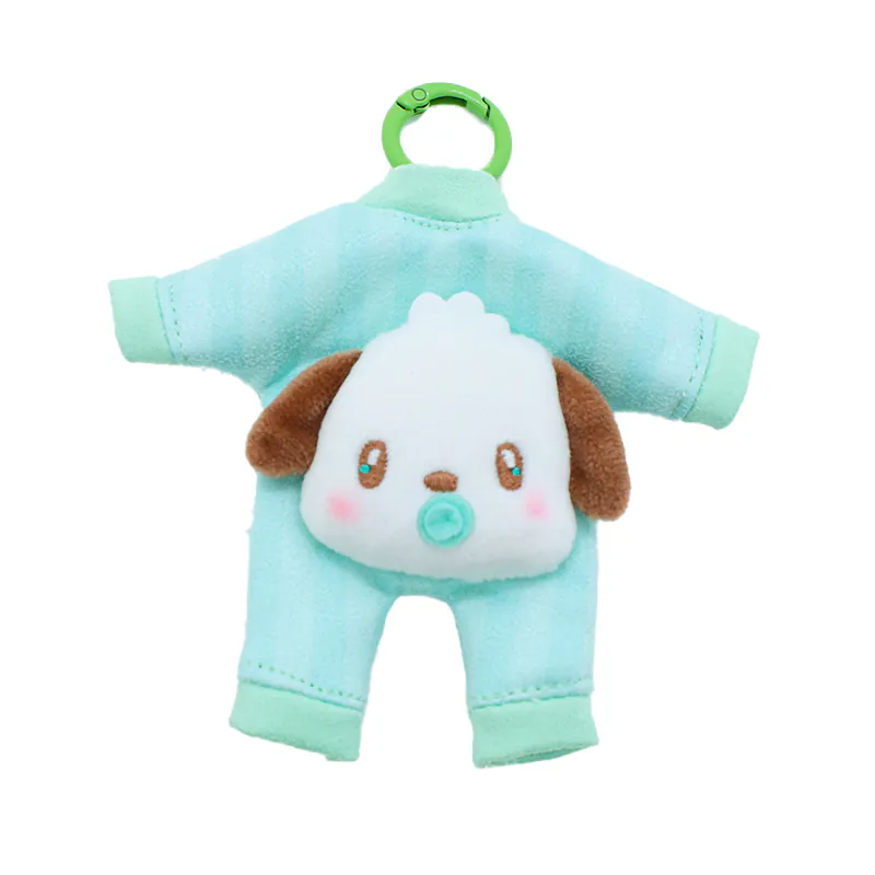 Pochacco Baby Outfit Keychain Charm