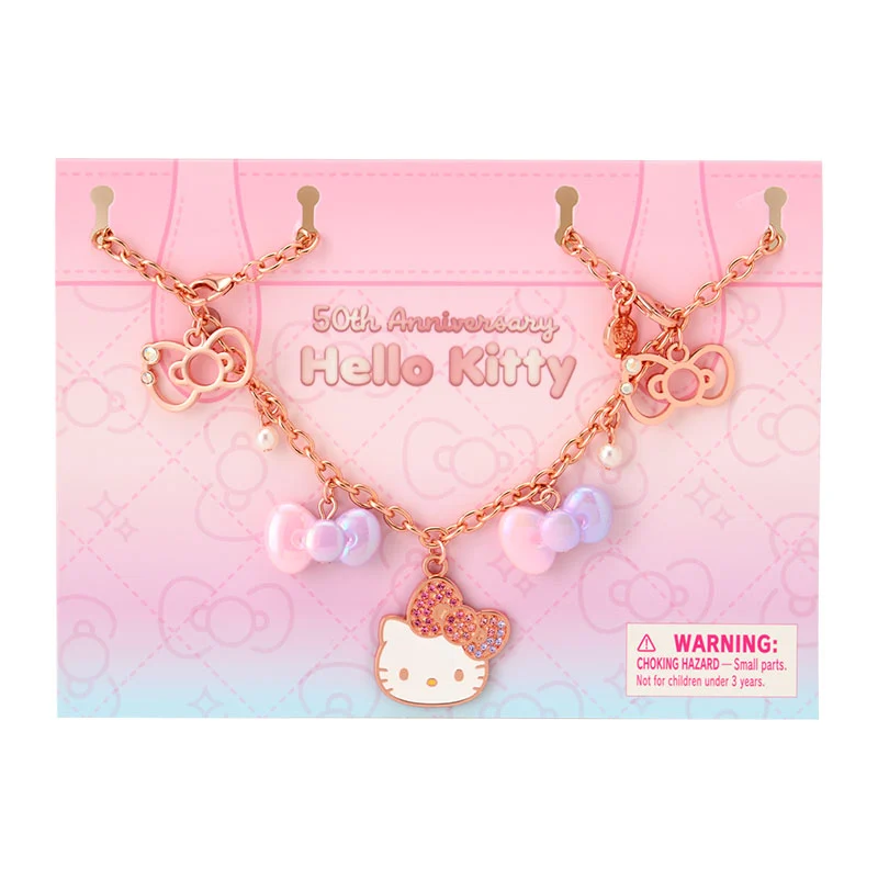 Hello Kitty The Fashionable Ribbons 50th Anniversary Bag Charm - Image 3