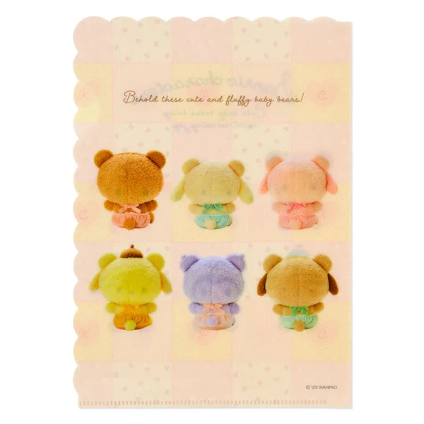 Sanrio Characters Baby Bear Clear File - Image 3
