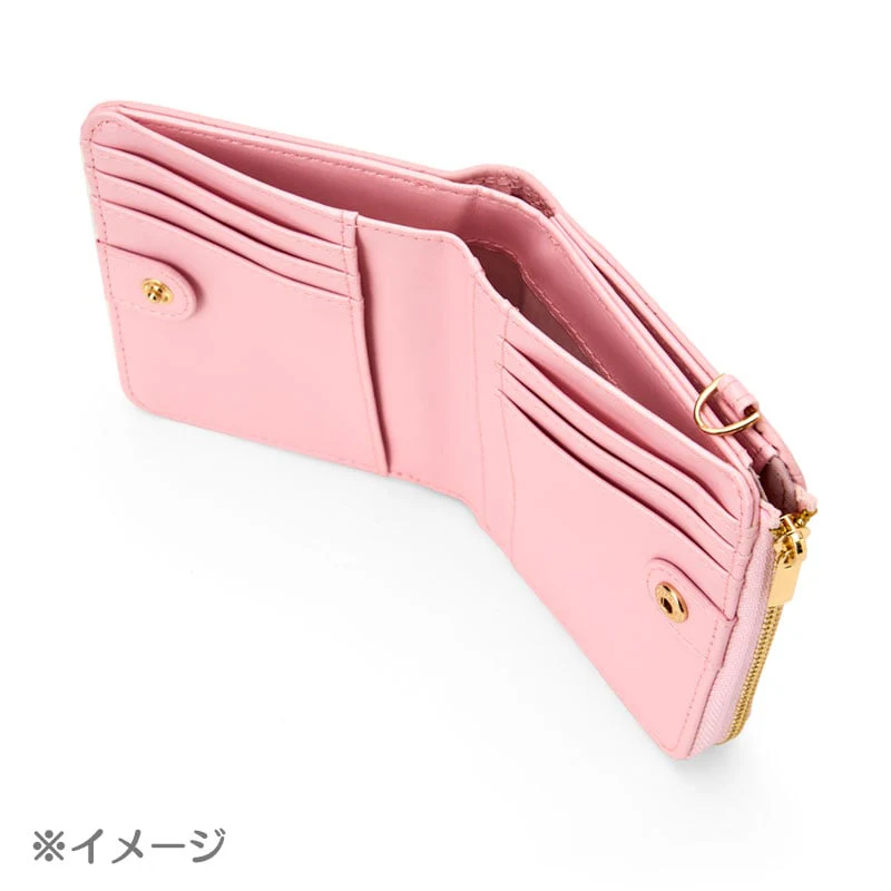 Hello Kitty Face Black Foldable Wallet - Image 4