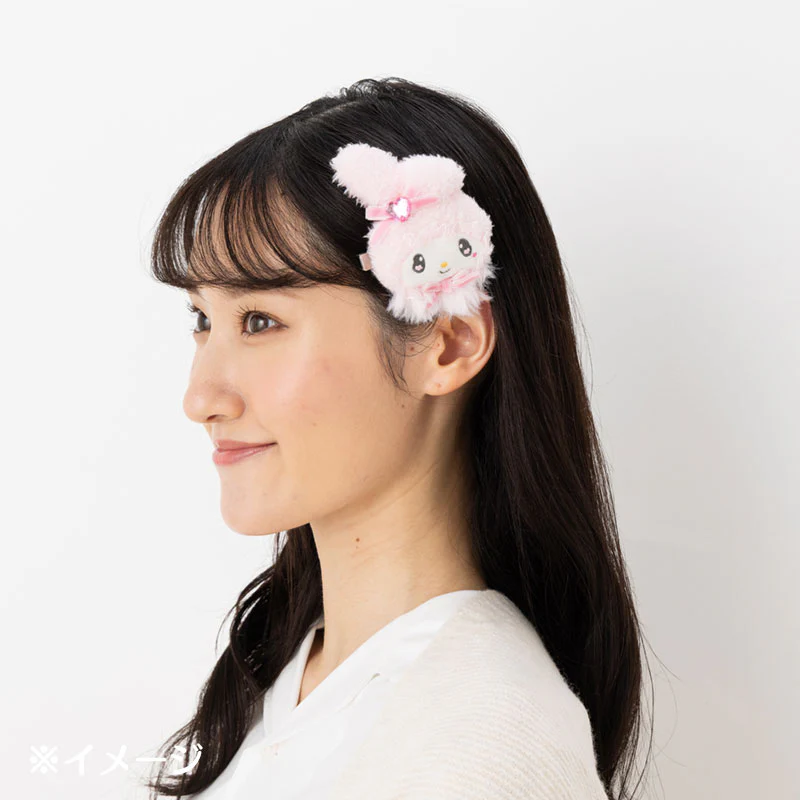 My Melody Melokuro Rabbit Hair Clip - Image 4