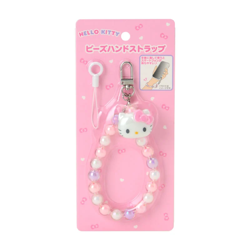 Hello Kitty Beaded Smartphone Charm - Image 2