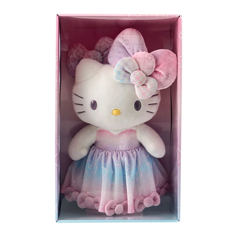 Hello Kitty The Fashionable Ribbons 50th Anniversary Doll Boxed Plush - Image 3