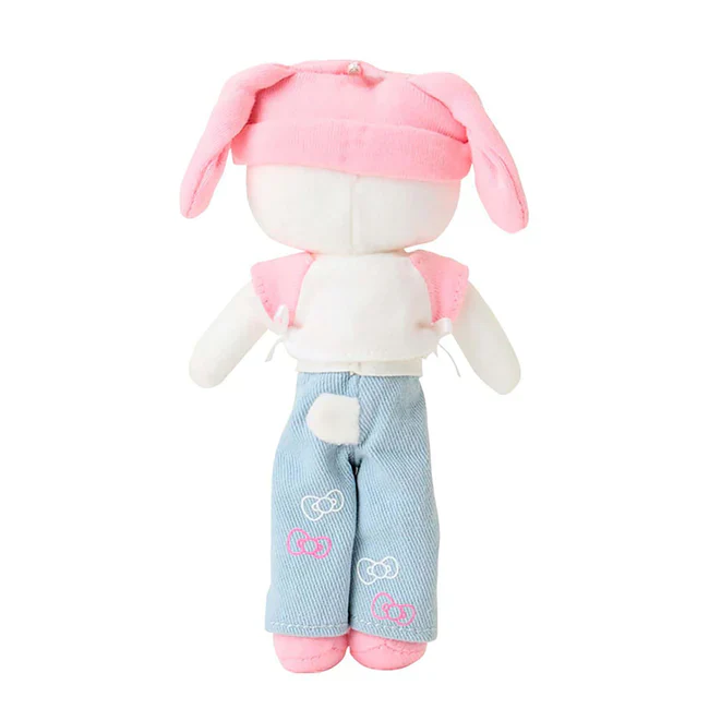 Hello Kitty Sanrio Closet Collection Keychain with Mascot (Casual Style 1) - Image 2