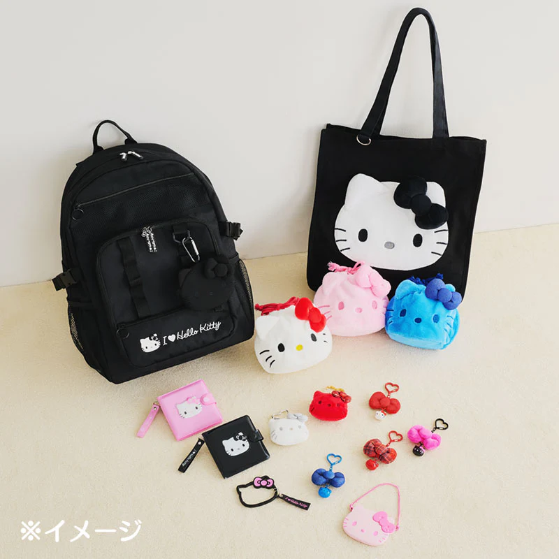 I Love Hello Kitty Black Carabiner Keyring - Image 6