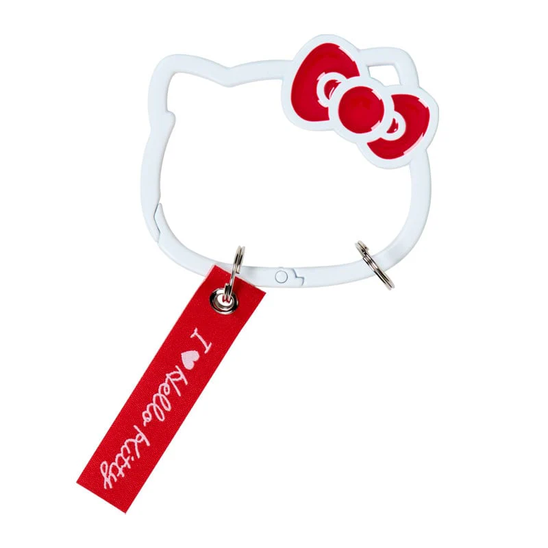 I Love Hello Kitty Red Carabiner Keyring - Image 2