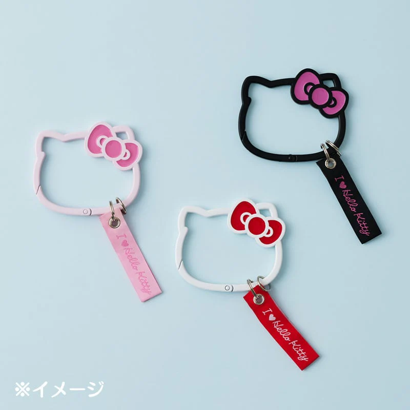 I Love Hello Kitty Red Carabiner Keyring - Image 5
