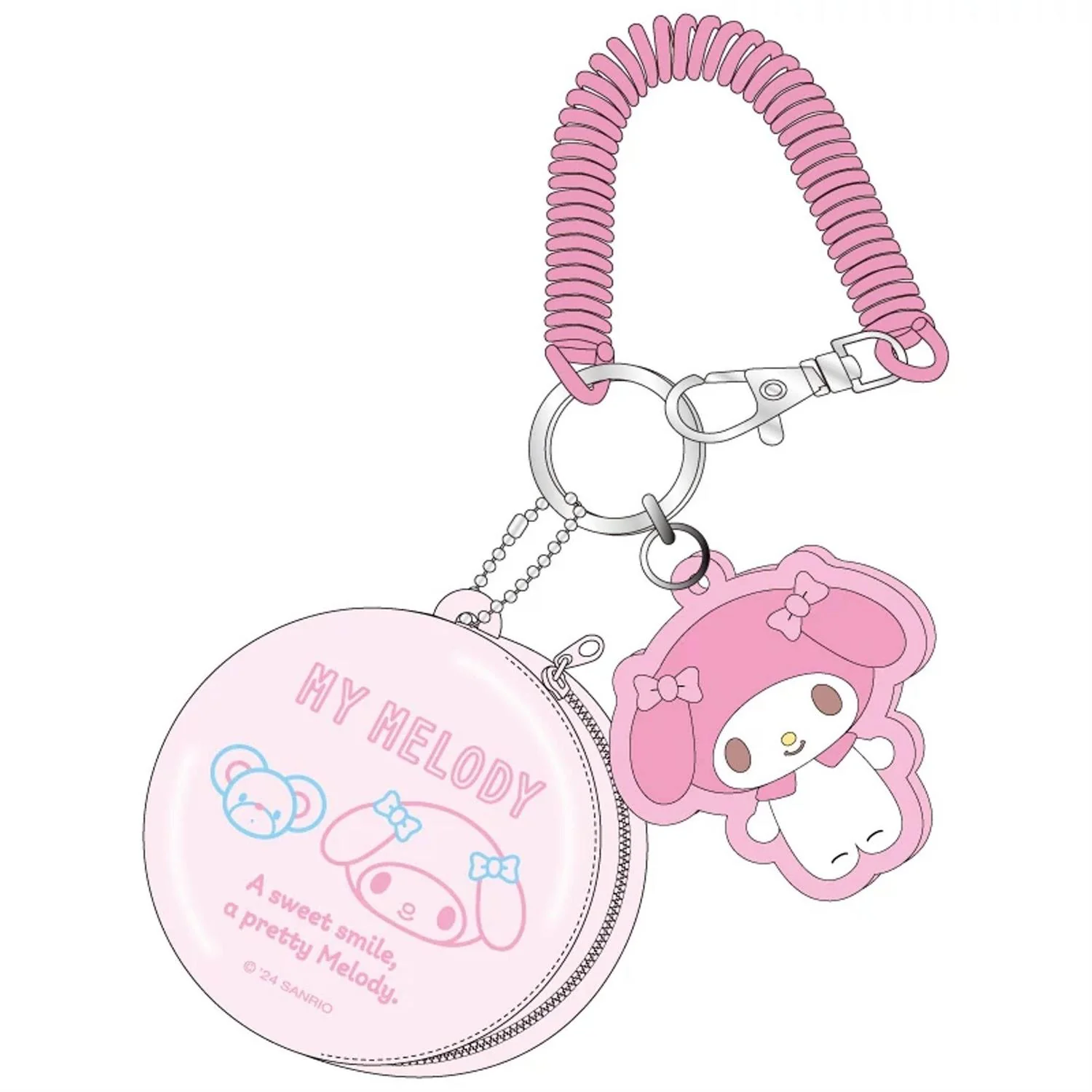 Sanrio Characters Keyring with Mini Case - Image 2