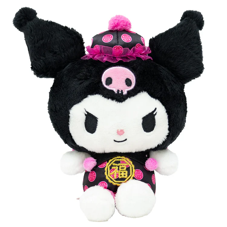 Kuromi Lunar New Year Dress Mascot Plush