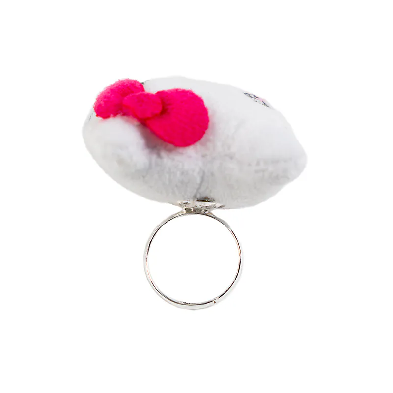 Hello Kitty Plush Mascot Ring - Image 3