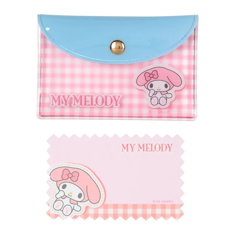 My Melody Checkered Memo Pad in Case - Image 2