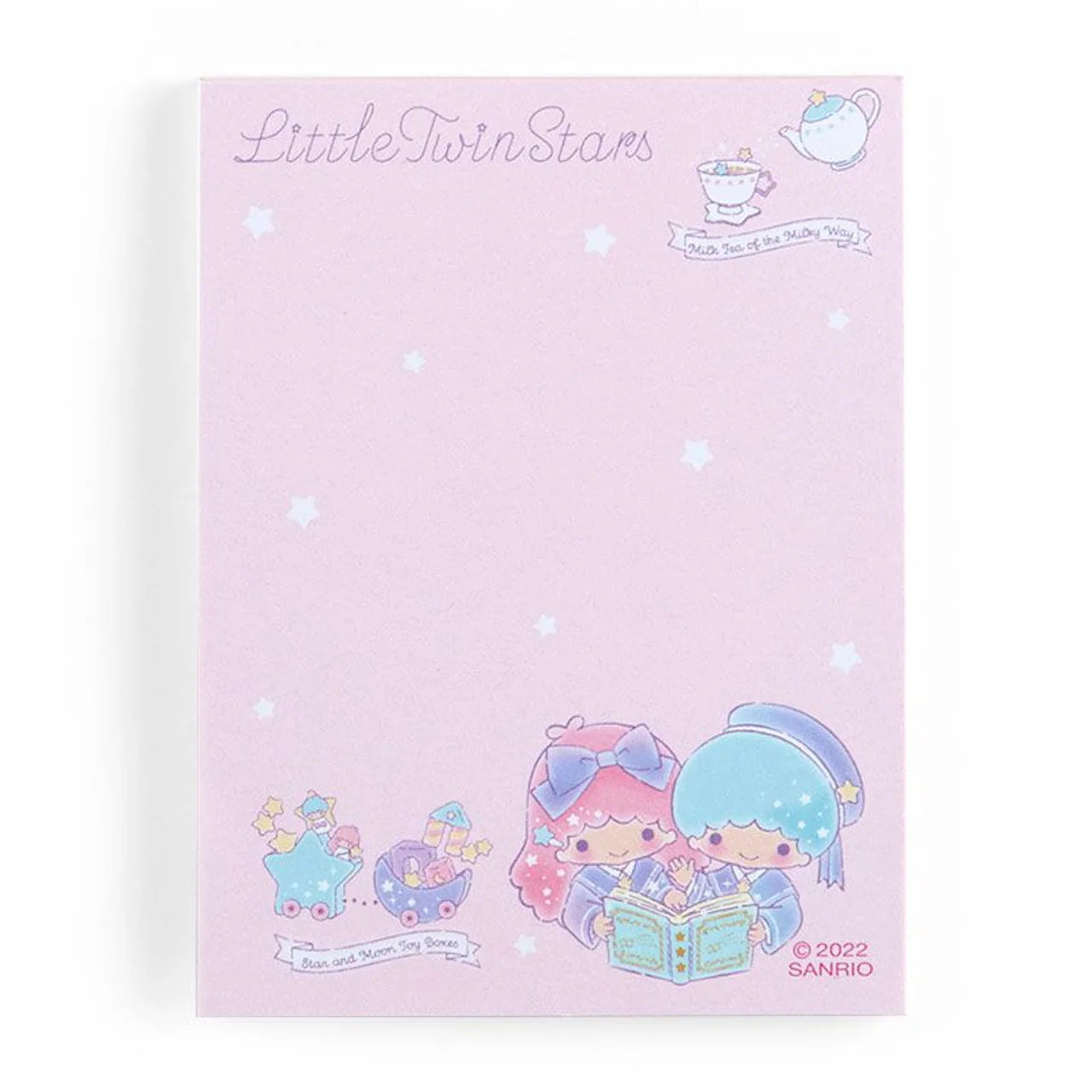 Little Twin Stars Illustration Memo Pad - Image 4