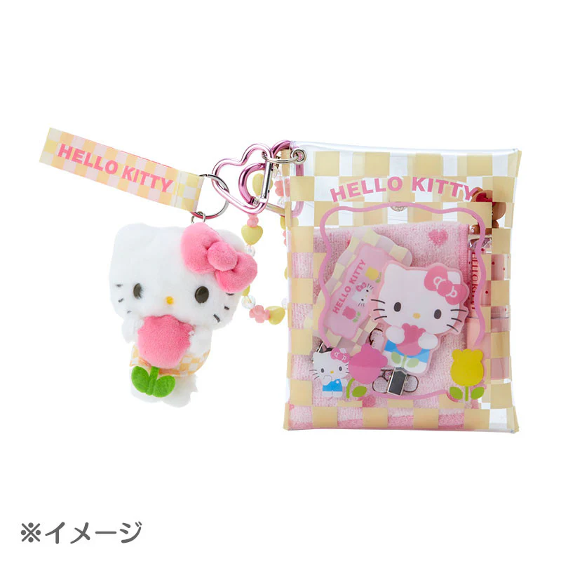 Sanrio Characters Mini Pastel Check Pouch - Image 5