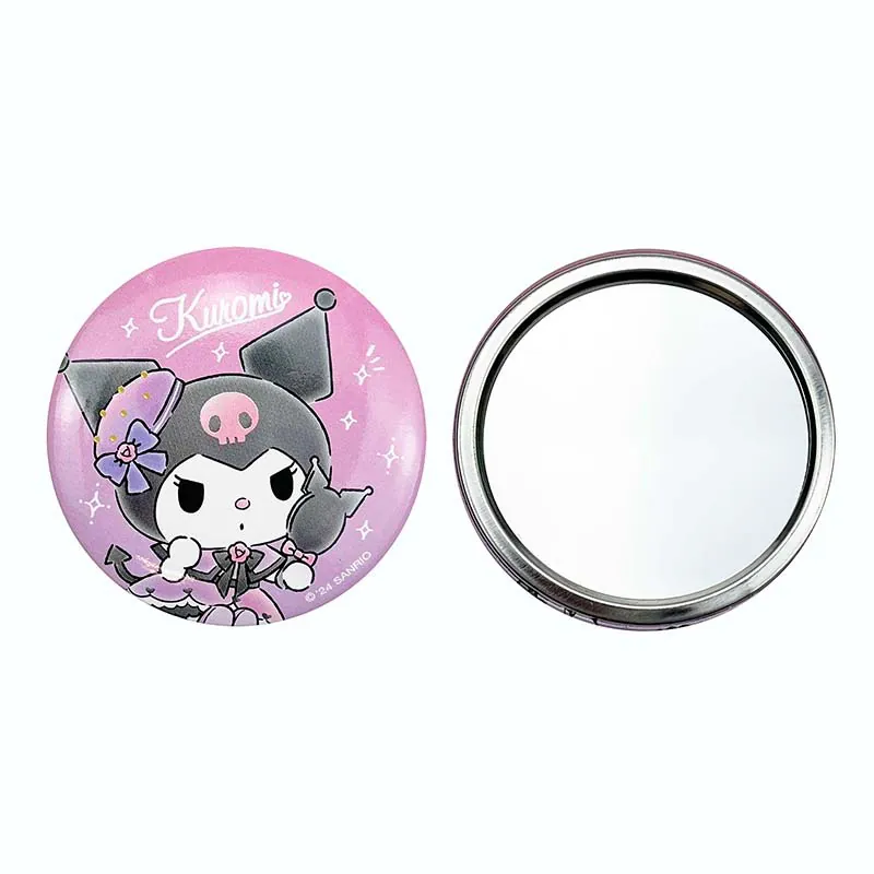 Kuromi Bow Mirror with Pouch - Image 4