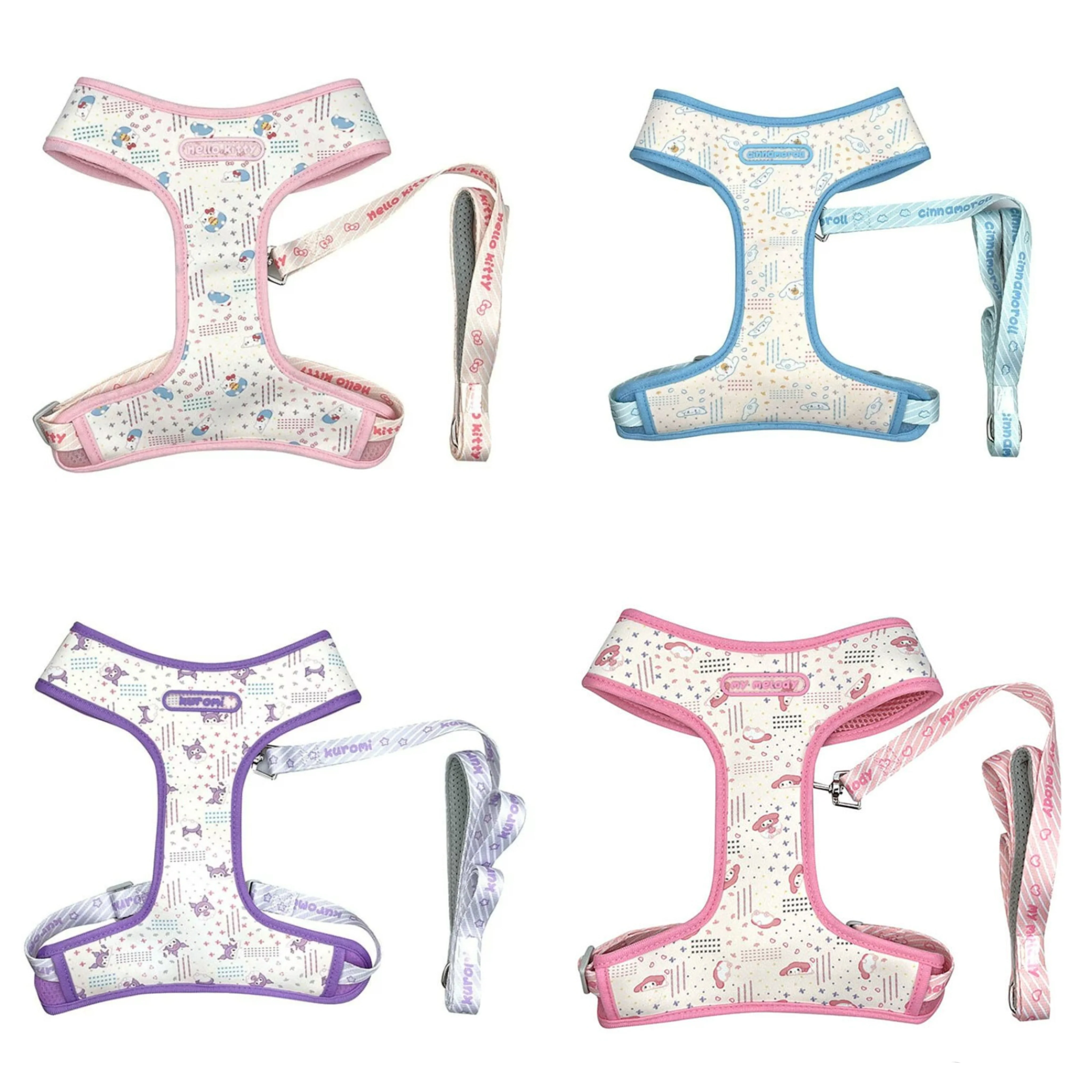Sanrio Characters Pet Leash Vest Harness- Medium