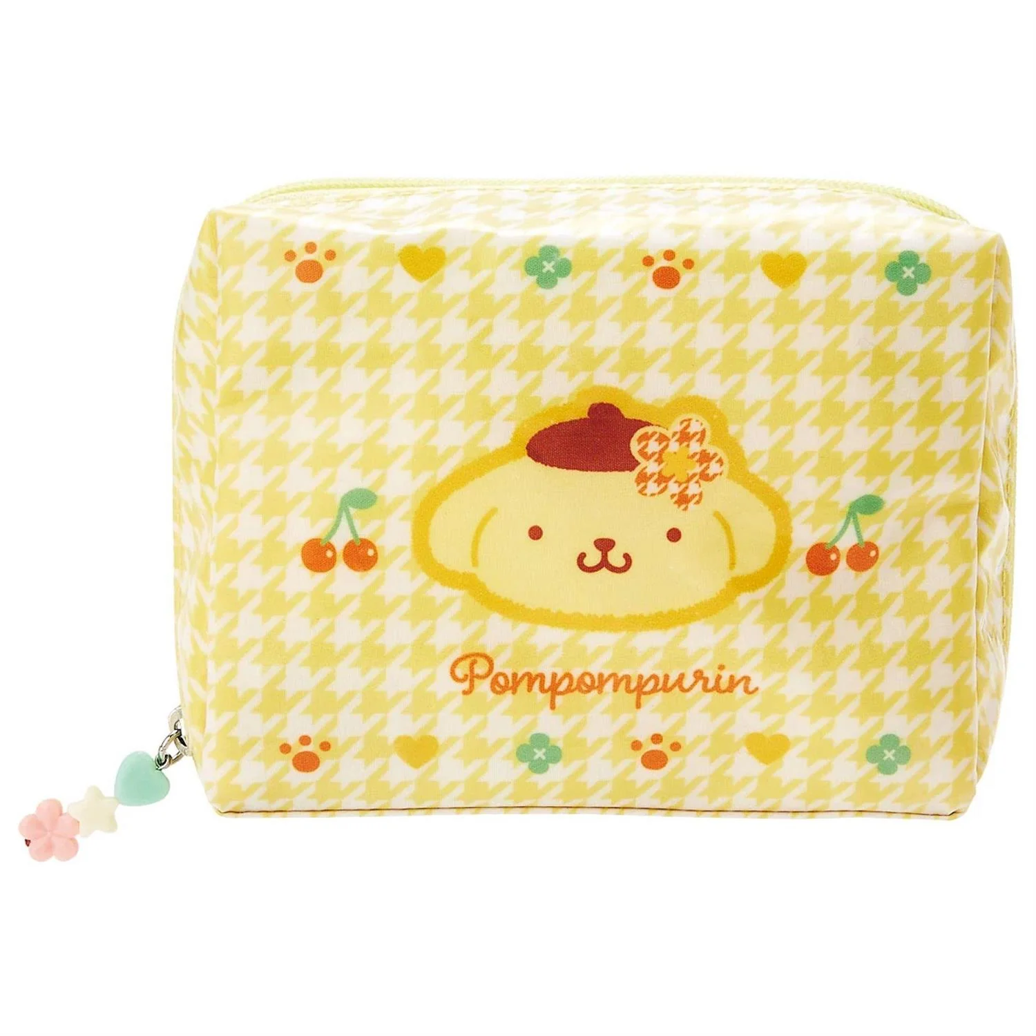 Sanrio Characters Floral Houndstooth Zipper Pouch - Image 4