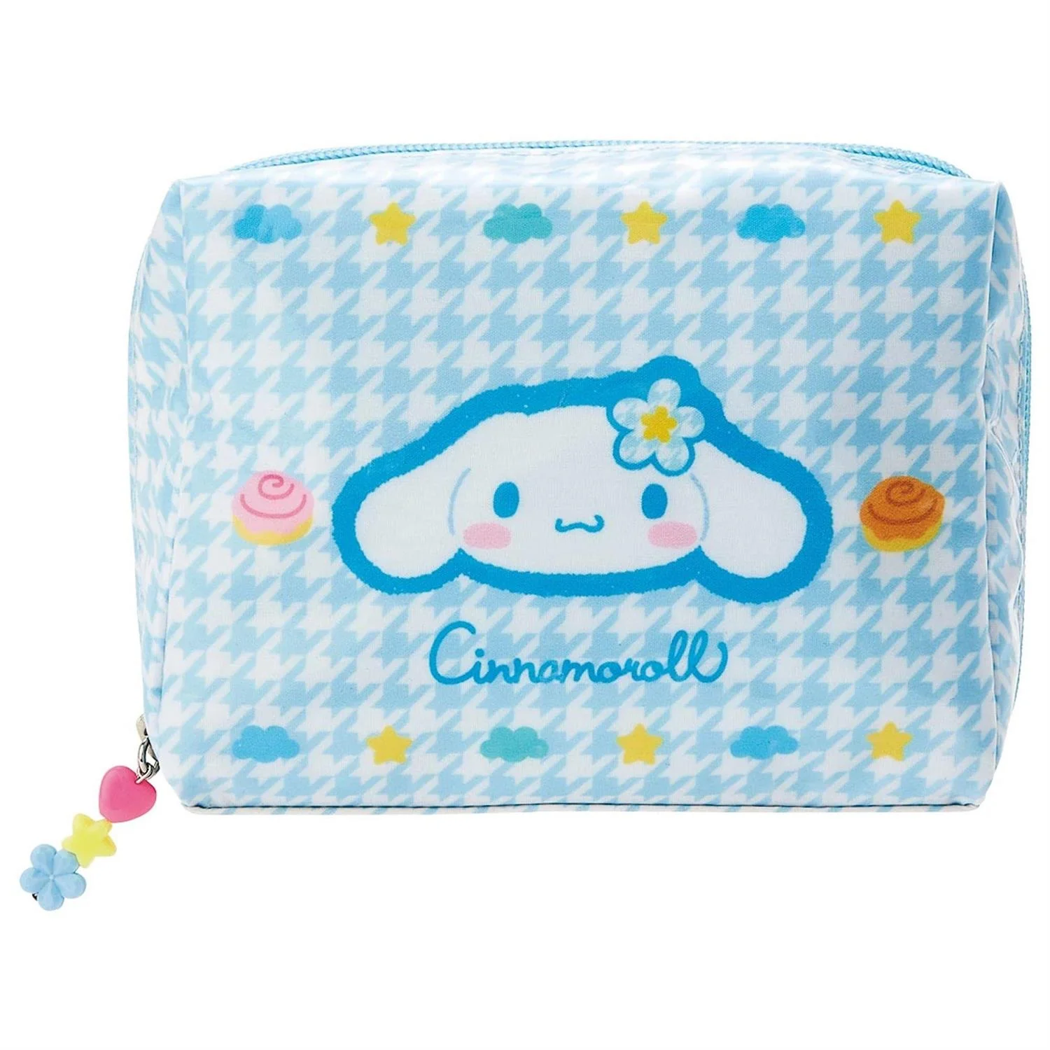 Sanrio Characters Floral Houndstooth Zipper Pouch - Image 5