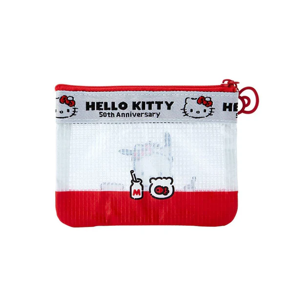 Sanrio Characters 50th Anniversary Hello, Everyone! Mini Flat Pouch - Image 29