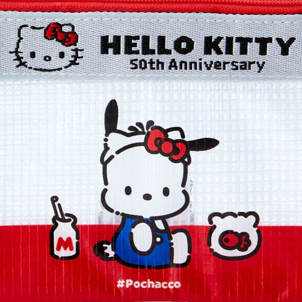 Sanrio Characters 50th Anniversary Hello, Everyone! Mini Flat Pouch - Image 30