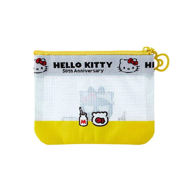 Sanrio Characters 50th Anniversary Hello, Everyone! Mini Flat Pouch - Image 34