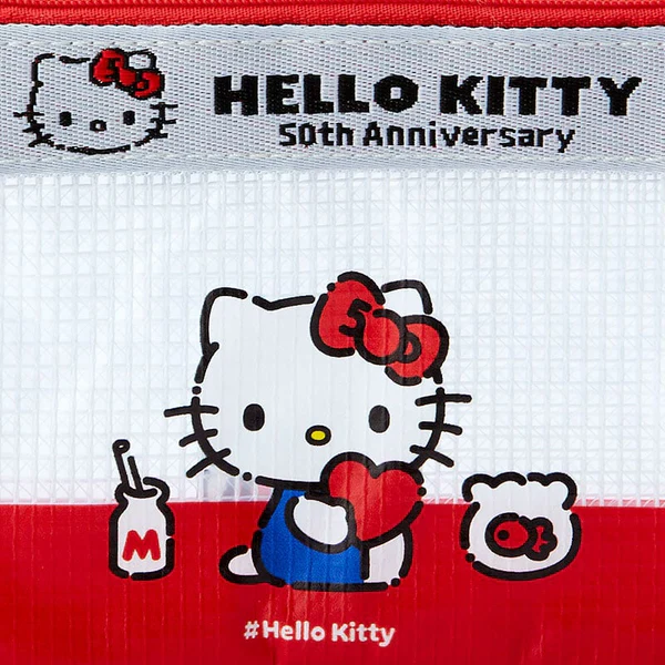 Sanrio Characters 50th Anniversary Hello, Everyone! Mini Flat Pouch - Image 5