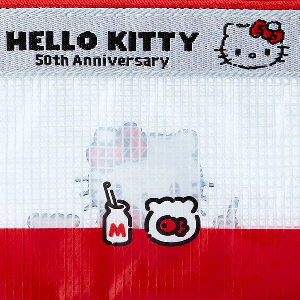 Sanrio Characters 50th Anniversary Hello, Everyone! Mini Flat Pouch - Image 6