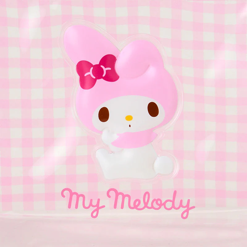 My Melody Gingham PVC Pouch - Image 3