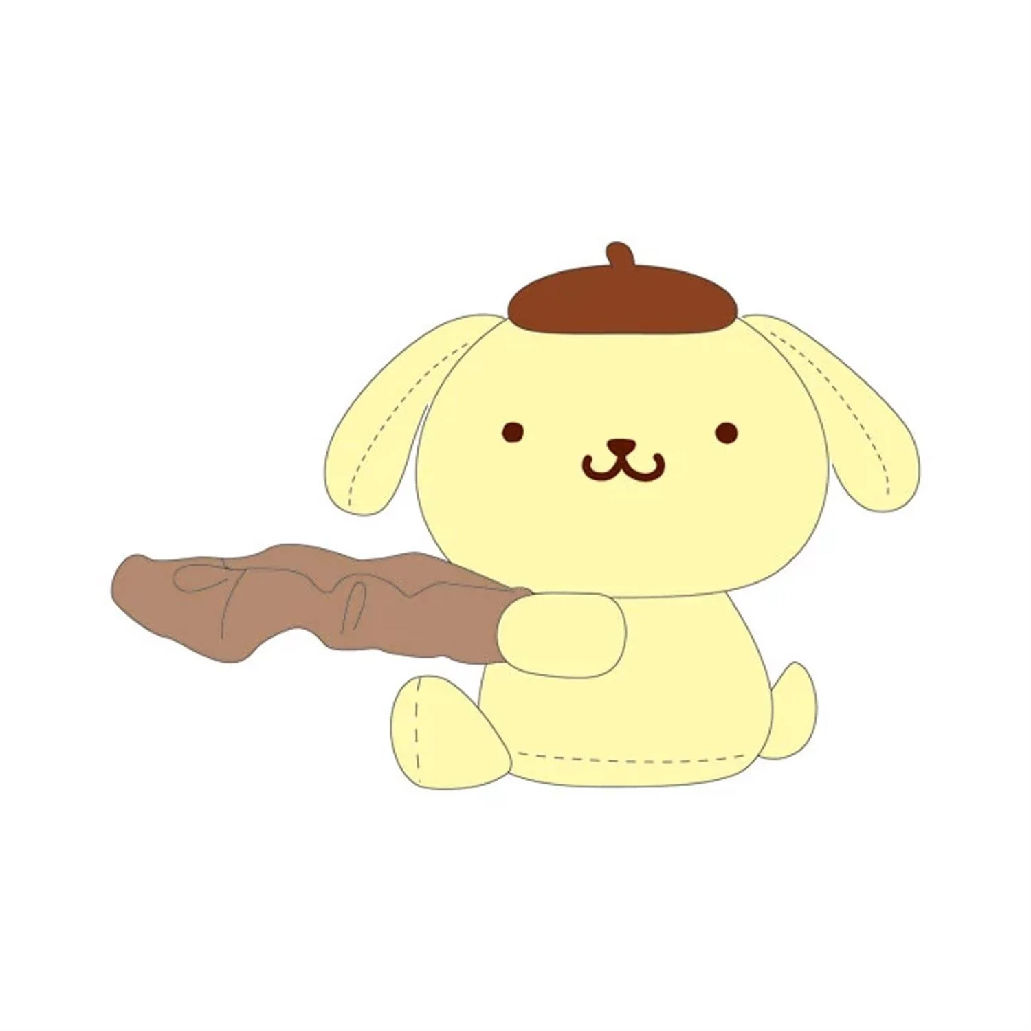 Sanrio Characters Scrunchie w Mascot - Image 4