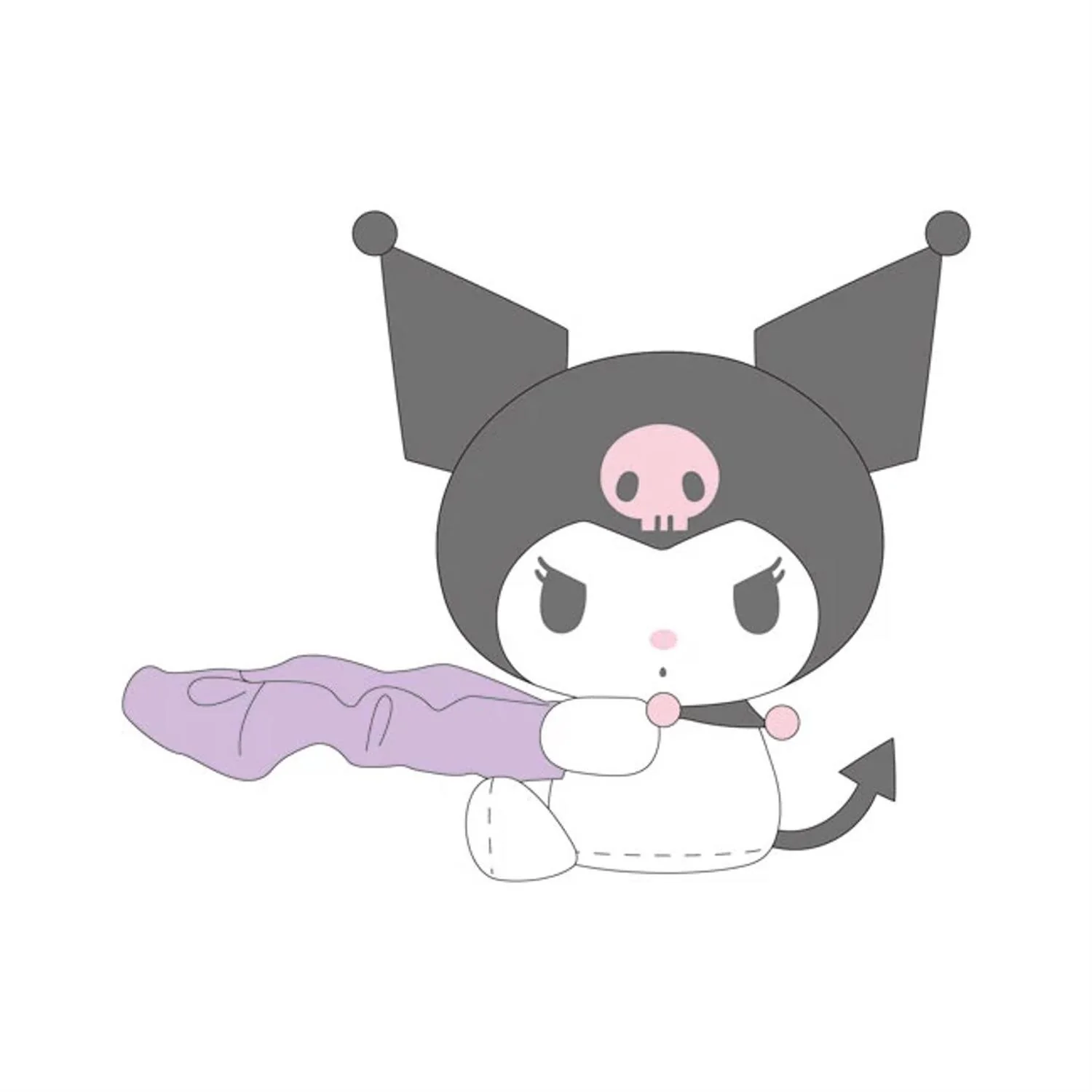 Sanrio Characters Scrunchie w Mascot - Image 6