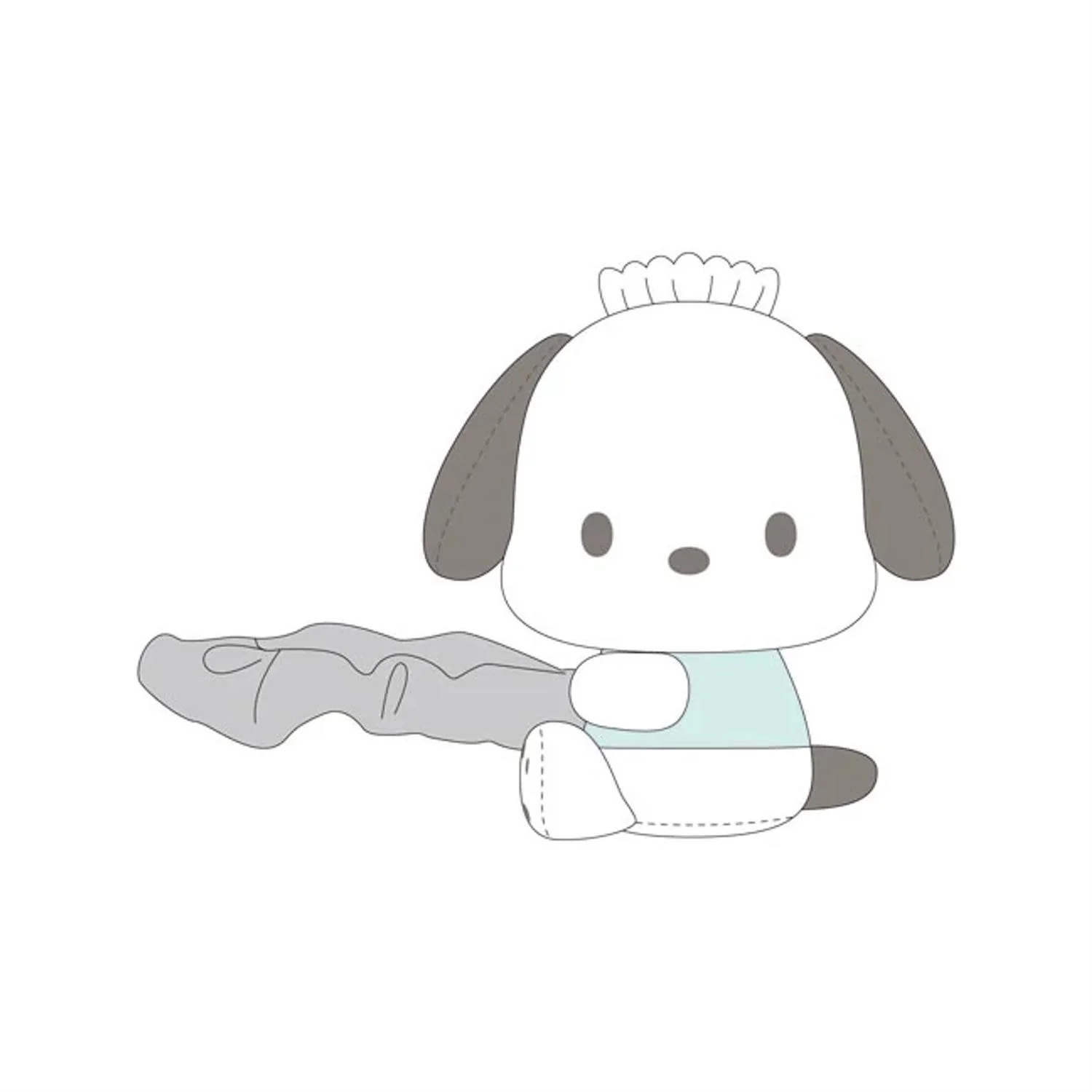 Sanrio Characters Scrunchie w Mascot - Image 7