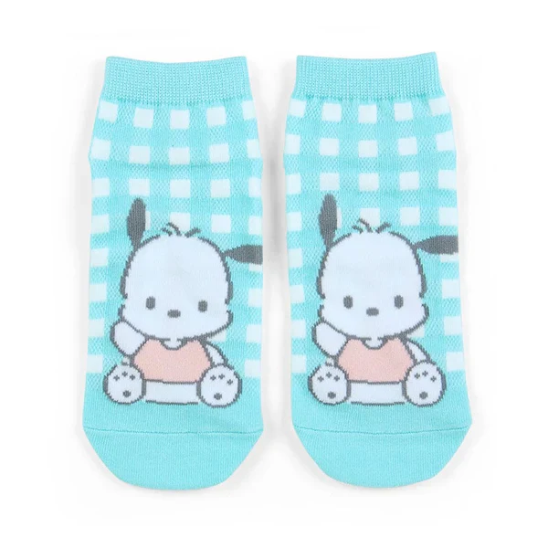 Sanrio Characters Checkered Adult Ankle Socks - Image 12