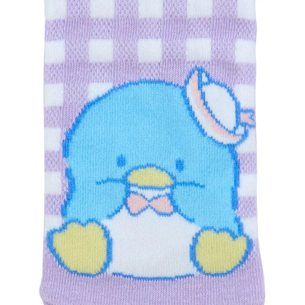 Sanrio Characters Checkered Adult Ankle Socks - Image 15
