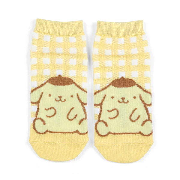 Sanrio Characters Checkered Adult Ankle Socks - Image 6