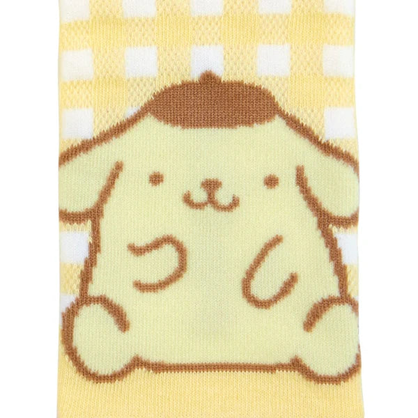 Sanrio Characters Checkered Adult Ankle Socks - Image 7