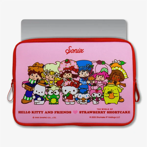 Sonix x Sanrio x Strawberry Shortcake Neoprene Laptop Sleeve - Image 4