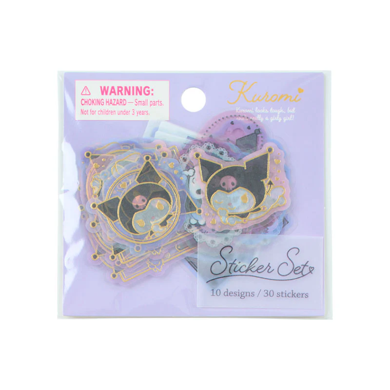 Kuromi 30-pc Mini Sticker Set - Image 2