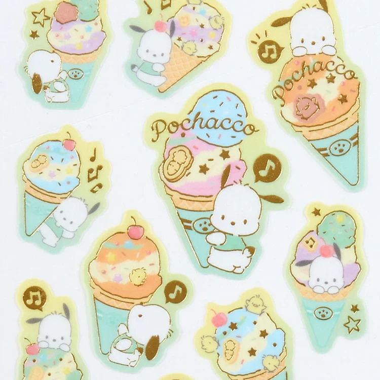 Sanrio Characters Ice Cream Party Sticker Sheet - Image 15