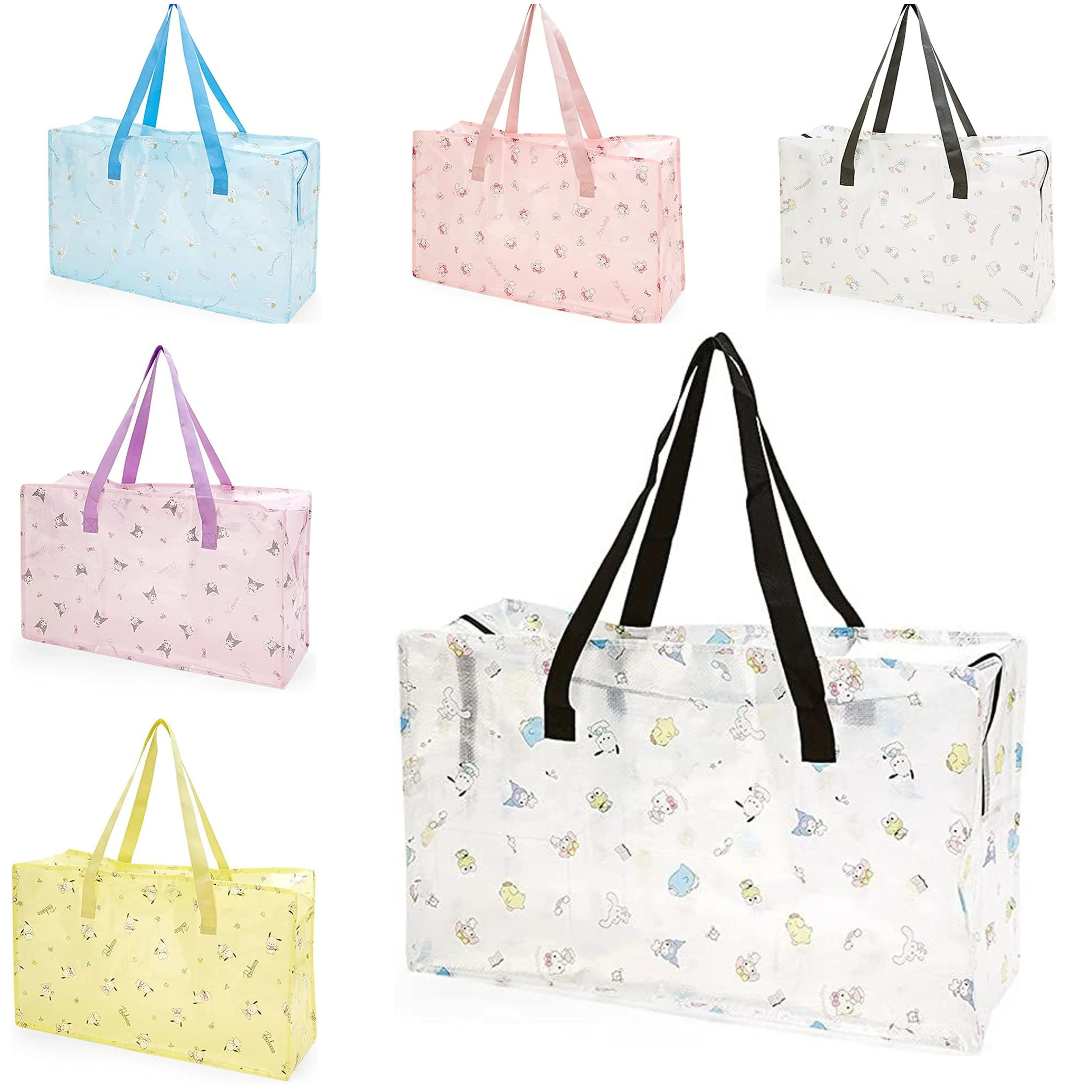 Sanrio Characters Large Storage Box with Handle