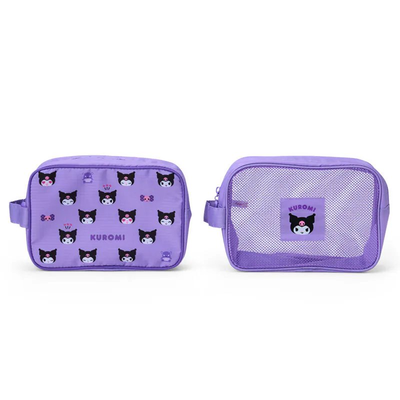 Kuromi Travel Pouch Set